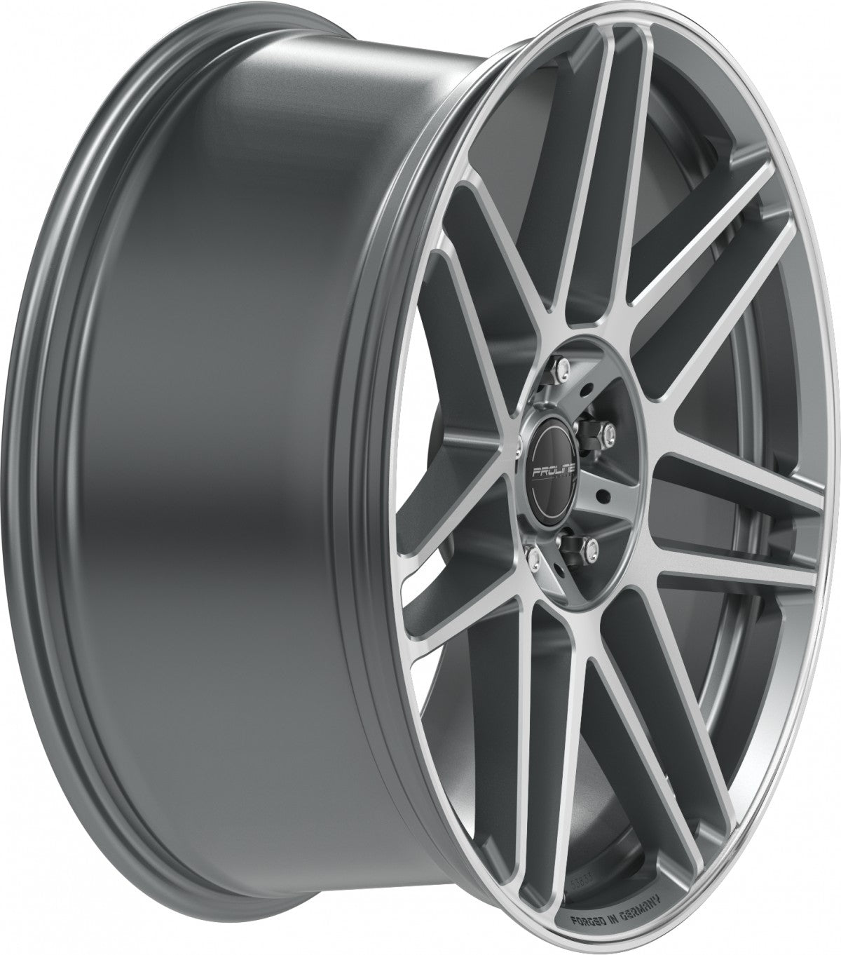 Proline PFG forged matt grey polished 10x22 ET35 - LK5/130 ML84