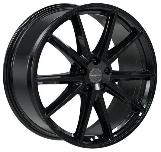 Proline PXL black glossy 9x20 ET52 - LK5/112 ML66.5