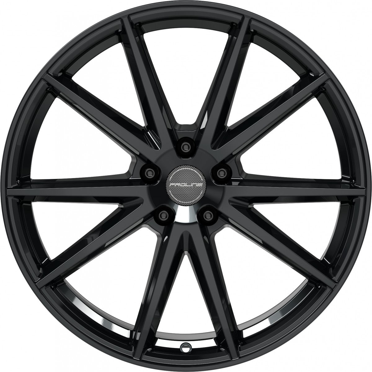 Proline PXL black glossy 9x20 ET52 - LK5/112 ML66.5