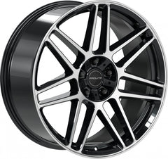 Proline PFG forged black polished Alufelge 10x22 Zoll ET21 LK 5x130 ML84