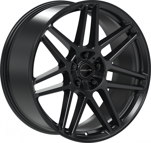 Proline PFG forged black matt 10x22 ET21 - LK5/130 ML84