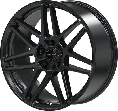Proline PFG forged black matt 10x22 ET21 - LK5/130 ML84