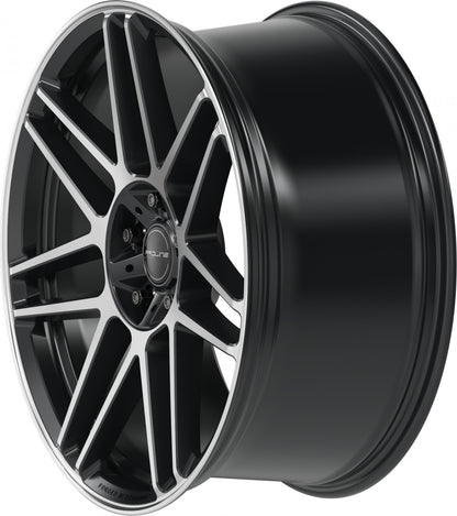 Proline PFG forged black matt polished 10x22 ET21 - LK5/130 ML84