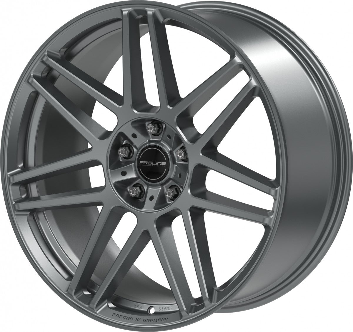 Proline PFG forged matt grey 10x22 ET21 - LK5/130 ML84