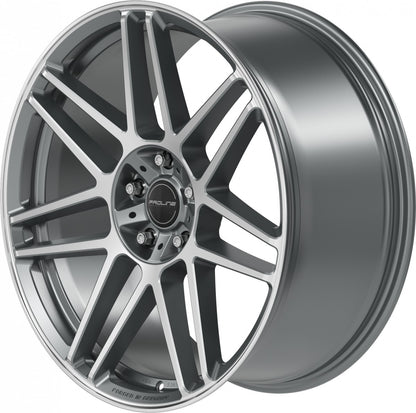 Proline PFG forged matt grey polished 10x22 ET21 - LK5/130 ML84