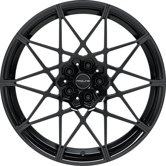 Proline PFM forged black glossy 9.5x20 ET22 - LK5/112 ML66.5