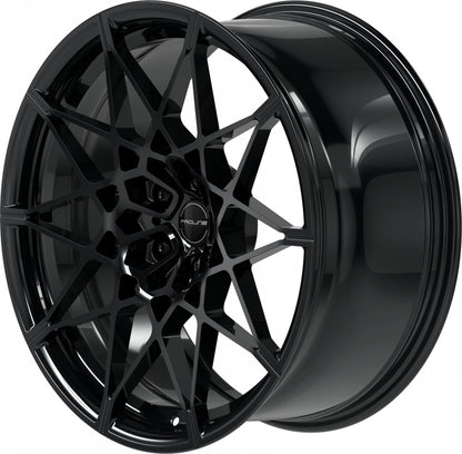 Proline PFM forged black glossy 9.5x20 ET28 - LK5/112 ML66.5
