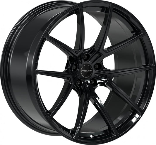 Proline PFR forged black glossy 10.5x21 ET19 - LK5/112 ML66.5