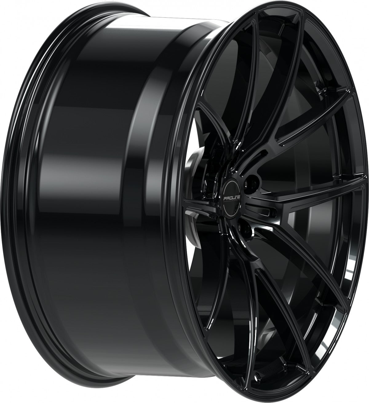 Proline PFR forged black glossy 10.5x21 ET19 - LK5/112 ML66.5