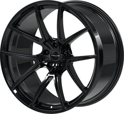 Proline PFR forged black glossy 10.5x21 ET19 - LK5/112 ML66.5