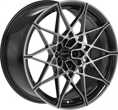 Proline PFM forged black polished Alufelge 9.5x20 Zoll ET22 LK 5x112 ML66.5