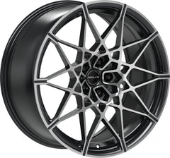 Proline PFM forged black matt polished Alufelge 9.5x20 Zoll ET28 LK 5x112 ML66.5