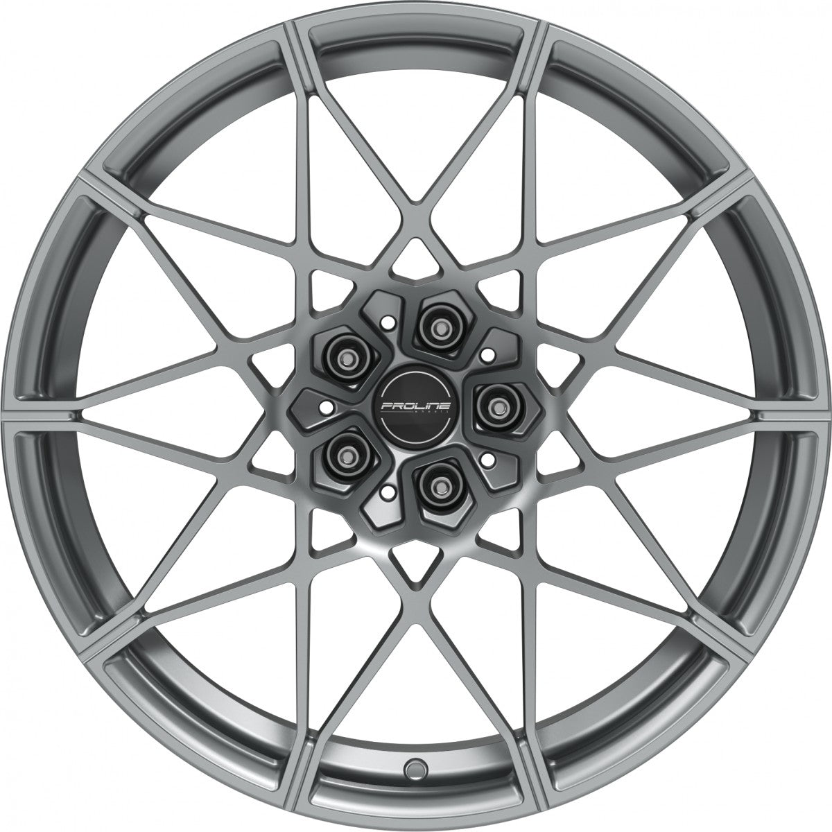 Proline PFM forged matt grey 9.5x20 ET28 - LK5/112 ML66.5
