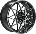 Proline PFM forged black matt polished Alufelge 10.5x20 Zoll ET28 LK 5x112 ML66.5