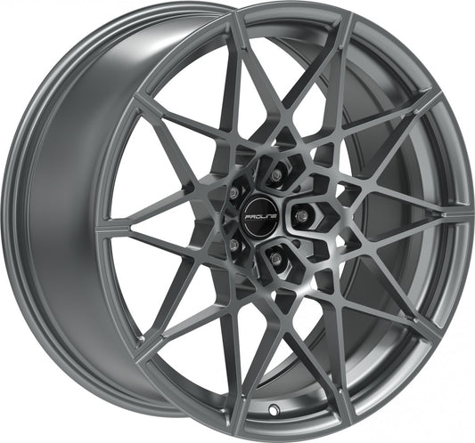 Proline PFM forged matt grey 10.5x20 ET28 - LK5/112 ML66.5