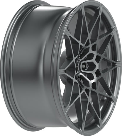 Proline PFM forged matt grey 10.5x20 ET28 - LK5/112 ML66.5