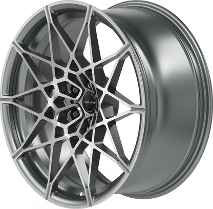 Proline PFM forged matt grey polished 10.5x20 ET28 - LK5/112 ML66.5