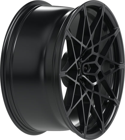 Proline PFM forged black matt 10.5x21 ET20 - LK5/112 ML66.5