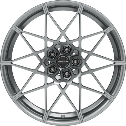 Proline PFM forged matt grey 10.5x21 ET20 - LK5/112 ML66.5