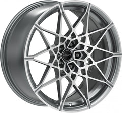 Proline PFM forged matt grey polished Alufelge 10.5x21 Zoll ET20 LK 5x112 ML66.5