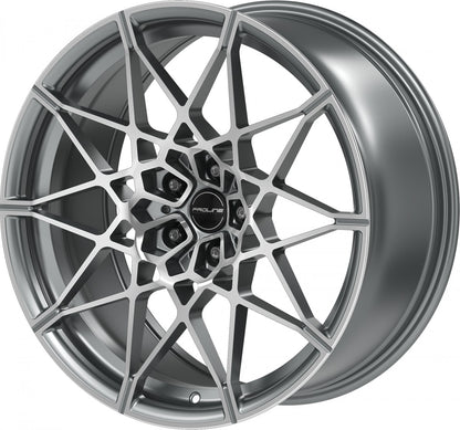 Proline PFM forged matt grey polished 10.5x21 ET20 - LK5/112 ML66.5