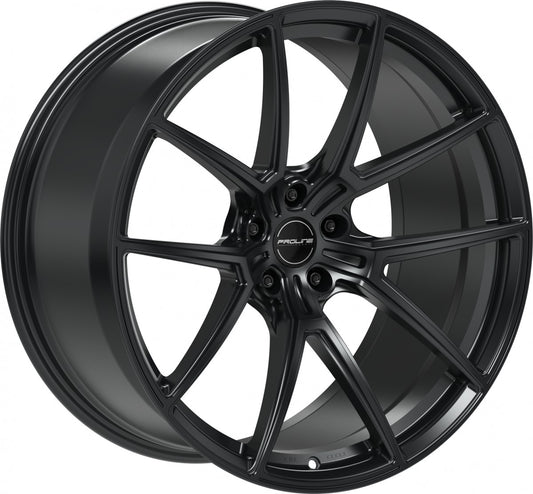 Proline PFR forged black matt 10.5x21 ET19 - LK5/112 ML66.5