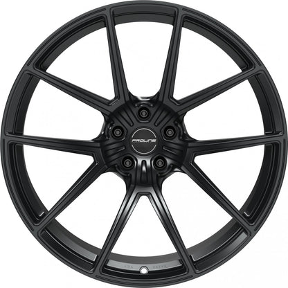 Proline PFR forged black matt 10.5x21 ET19 - LK5/112 ML66.5
