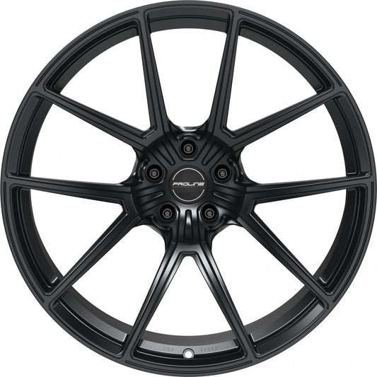 Proline PFR forged black matt 10.5x21 ET19 - LK5/112 ML66.5