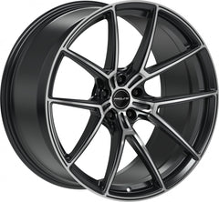 Proline PFR forged black matt polished Alufelge 10.5x21 Zoll ET19 LK 5x112 ML66.5