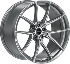 Proline PFR forged matt grey polished Alufelge 10.5x21 Zoll ET19 LK 5x112 ML66.5
