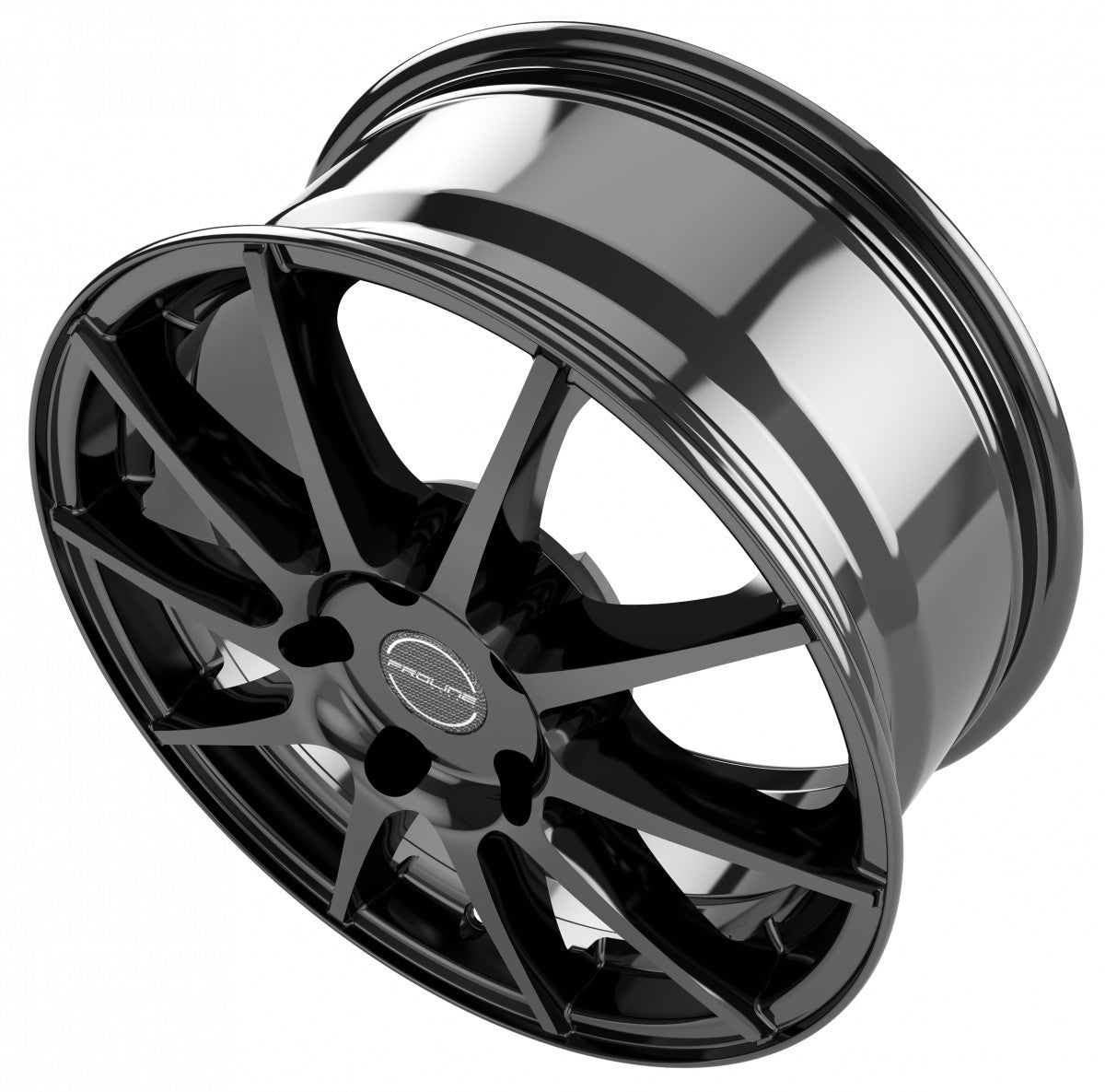 Proline UX100 black glossy Alufelge 8.5x19 Zoll ET37 LK 5x112 ML66.5 – Bild 3