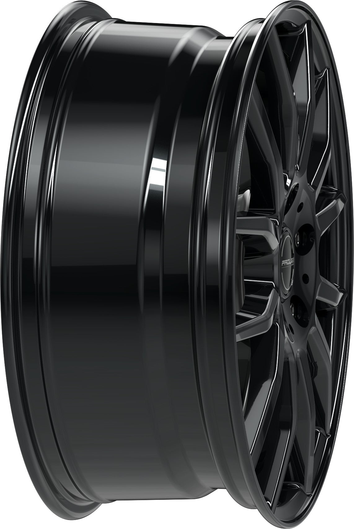 Proline AX100 black glossy 7x17 ET32 - LK4/108 ML74.1