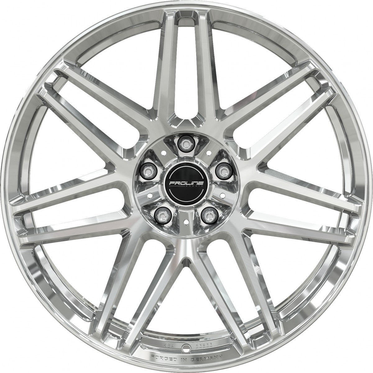 Proline PFG forged full polished 10x22 ET21 - LK5/130 ML84