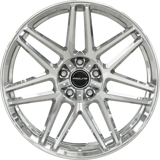 Proline PFG forged full polished 10x22 ET21 - LK5/130 ML84