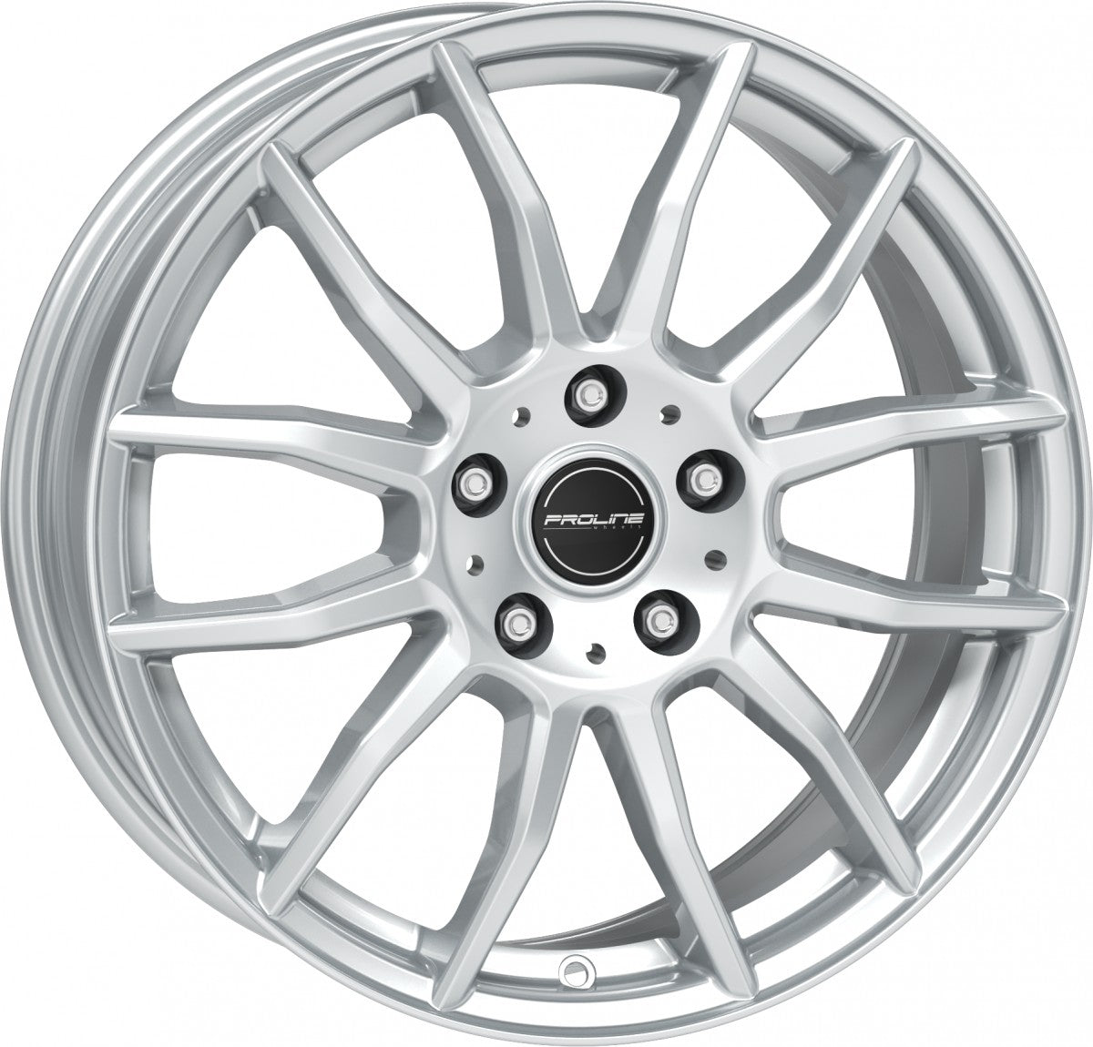 Proline AX100 arctic silver Alufelge 7x17 Zoll ET40 LK 4x100 ML63.3