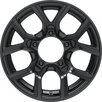 Proline PXJ black matt 6x15 ET5 - LK5/139.7 ML108.1