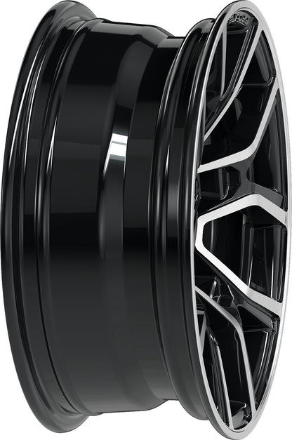 Proline PXJ black polished Alufelge 6x15 Zoll ET5 LK 5x139.7 ML108.1 – Bild 6