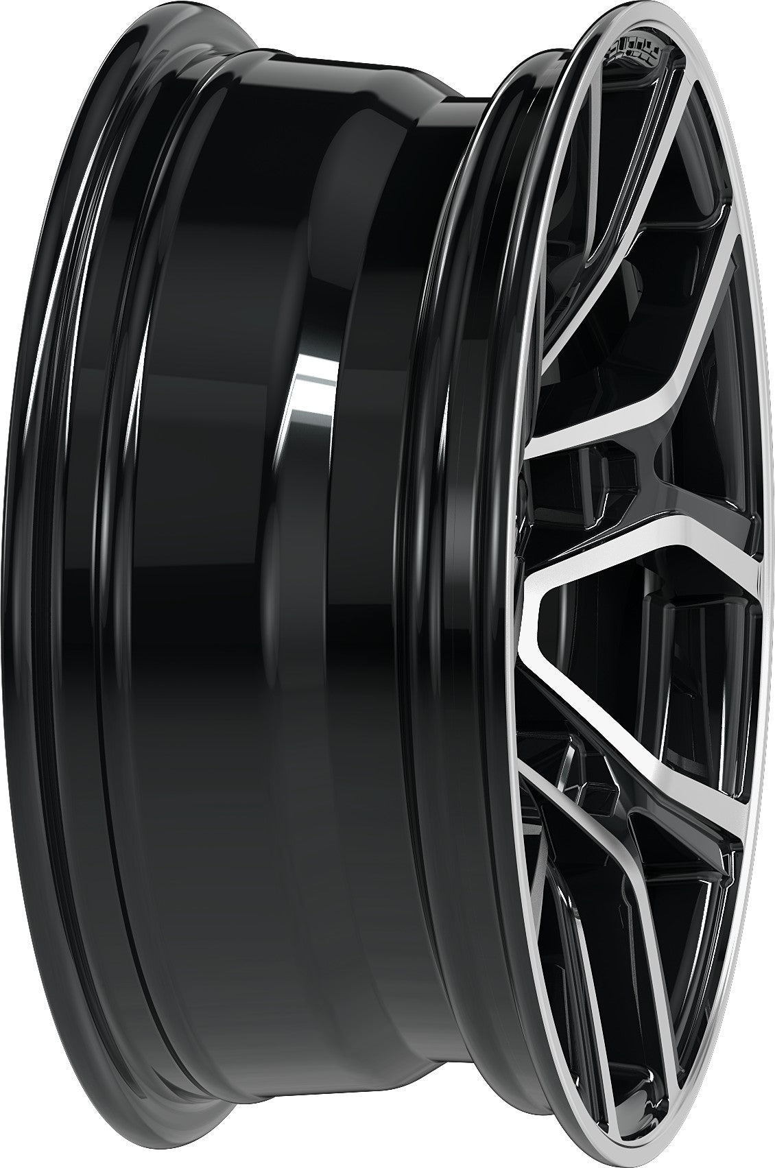 Proline PXJ black polished 6x15 ET5 - LK5/139.7 ML108.1