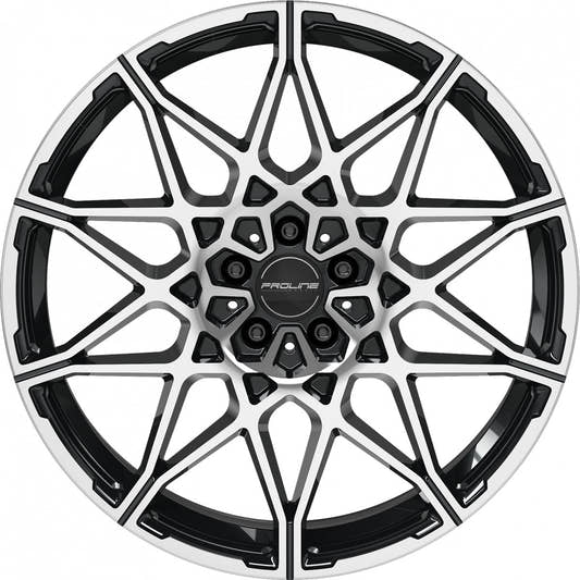 Proline PCM black polished Alufelge 11x21 Zoll ET40 LK 5x112 ML66.5 – Bild 2