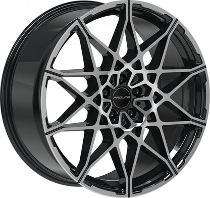 Proline PCM black polished Alufelge 11x21 Zoll ET40 LK 5x112 ML66.5 – Bild 3