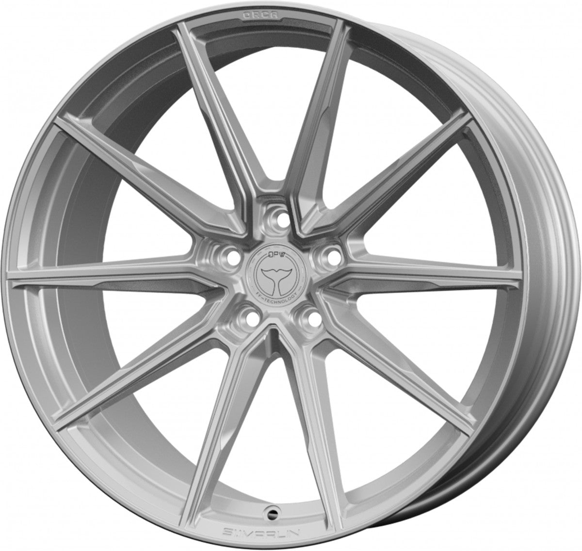 Orca S1.1 Marlin OP1 velocity silver Alufelge 8.5x19 Zoll ET35 LK 5x112 ML66.5 – Bild 3