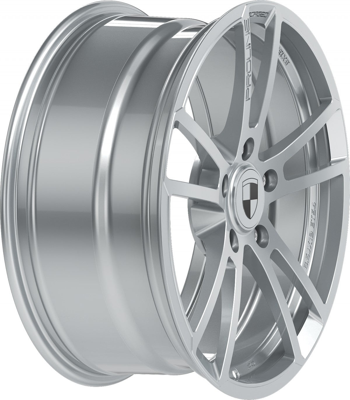 Proline RAR3 forged speed silver Alufelge 10x19 Zoll ET42 LK 5x130 ML71.6 – Bild 5