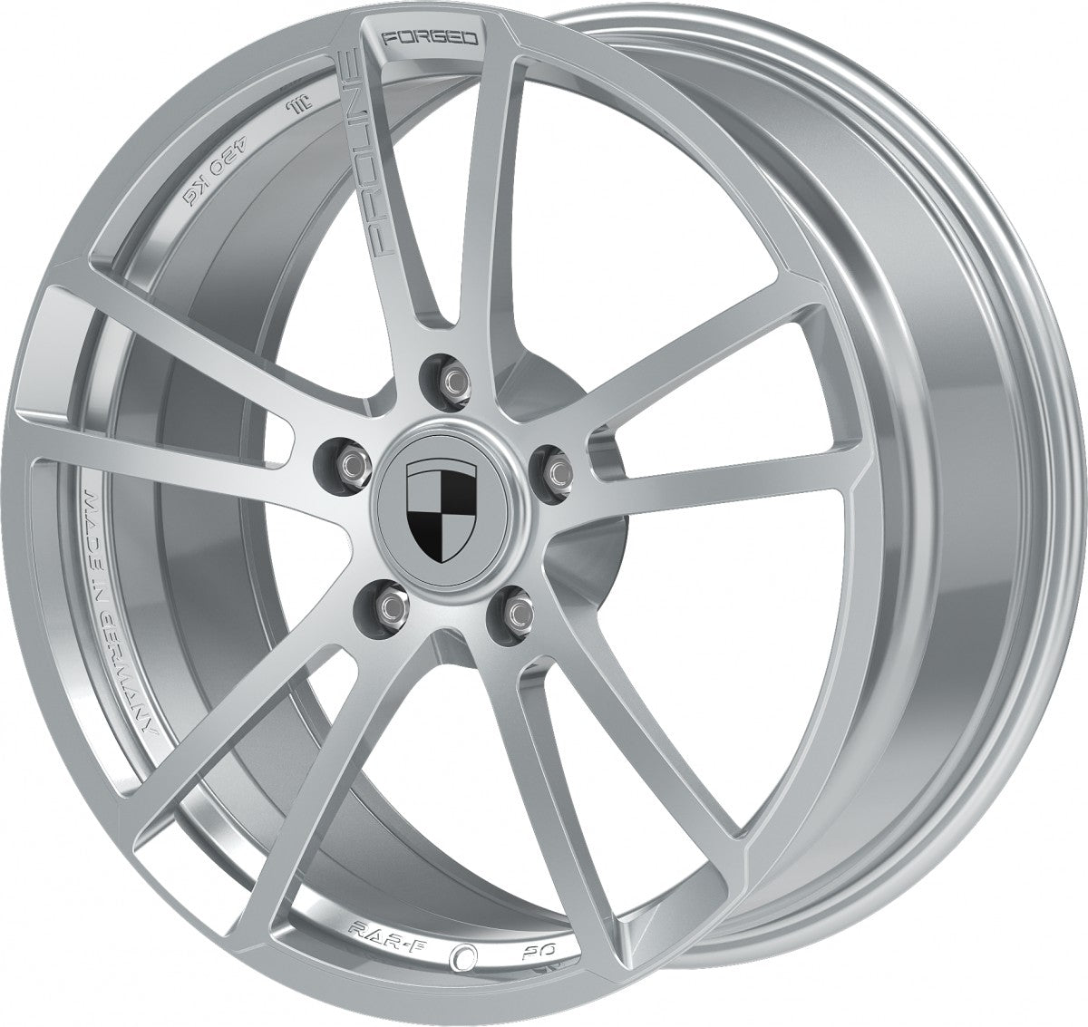 Proline RAR3 forged speed silver 10x19 ET42 - LK5/130 ML71.6
