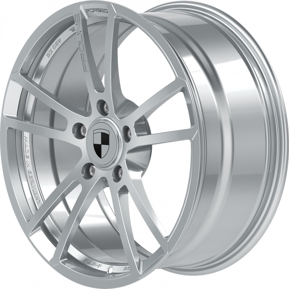 Proline RAR3 forged speed silver 10x19 ET42 - LK5/130 ML71.6