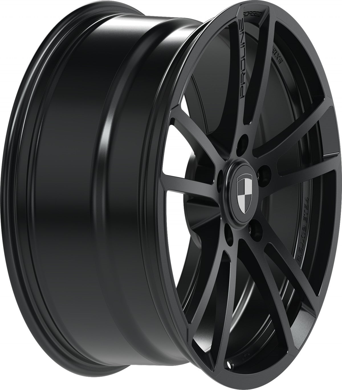 Proline RAR3 forged black matt Alufelge 10x19 Zoll ET42 LK 5x130 ML71.6 – Bild 5