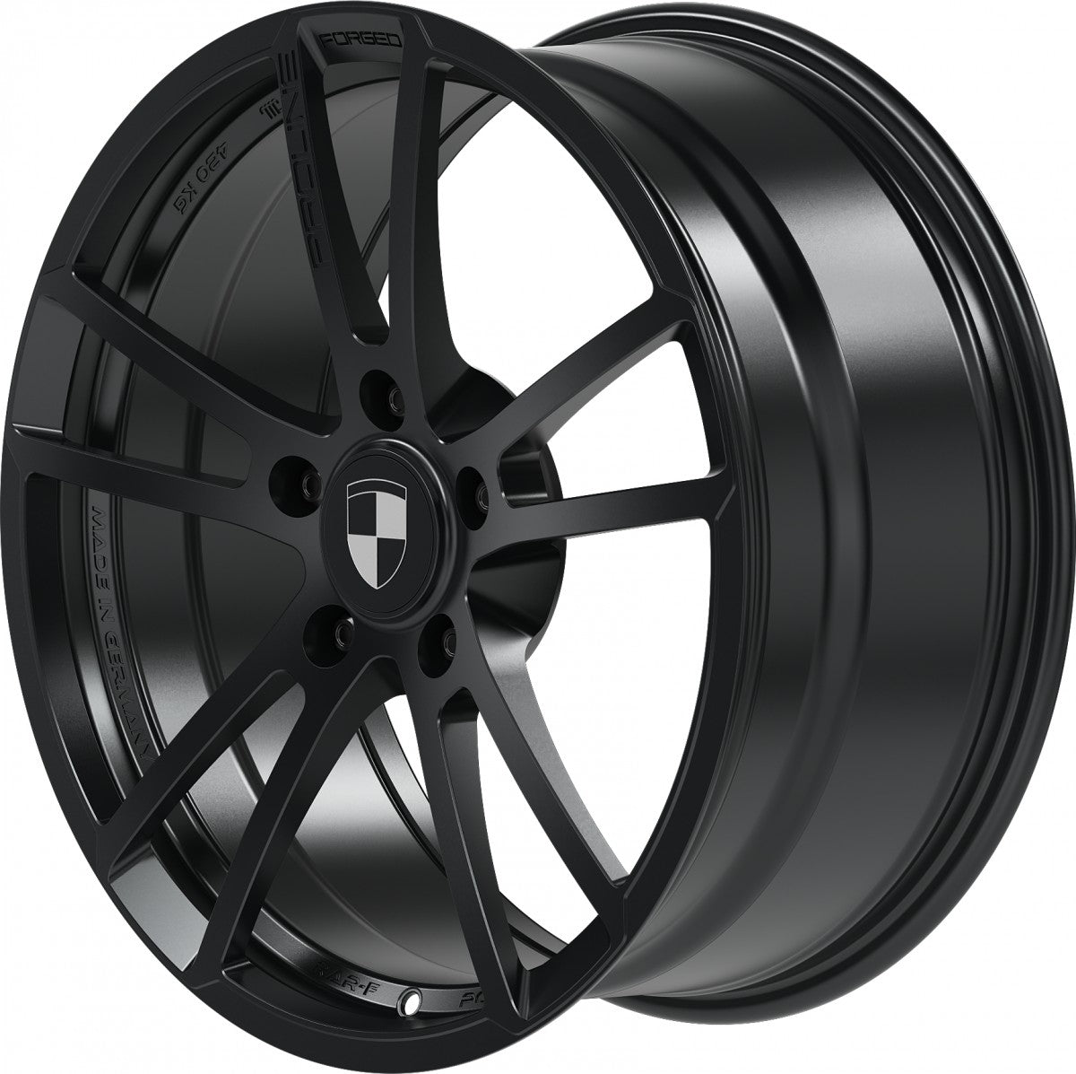 Proline RAR3 forged black matt 10x19 ET42 - LK5/130 ML71.6