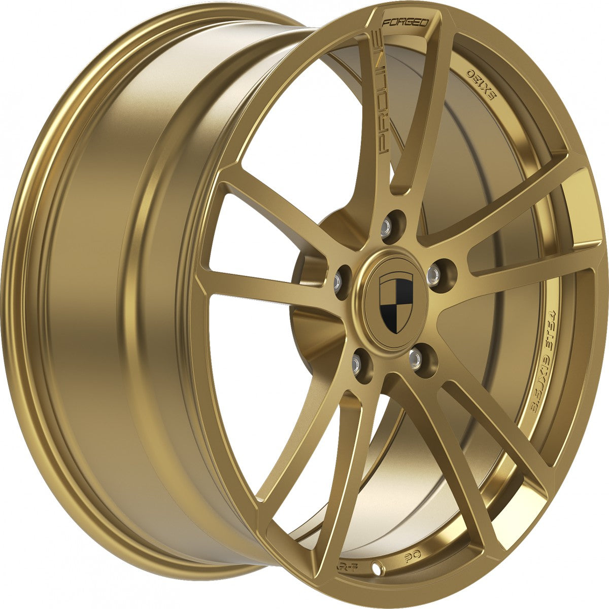 Proline RAR3 forged aurum matt Alufelge 10x19 Zoll ET42 LK 5x130 ML71.6 – Bild 4