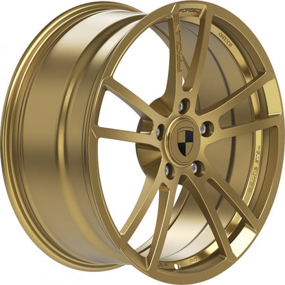 Proline RAR3 forged aurum matt Alufelge 11x19 Zoll ET67 LK 5x130 ML71.6 – Bild 4