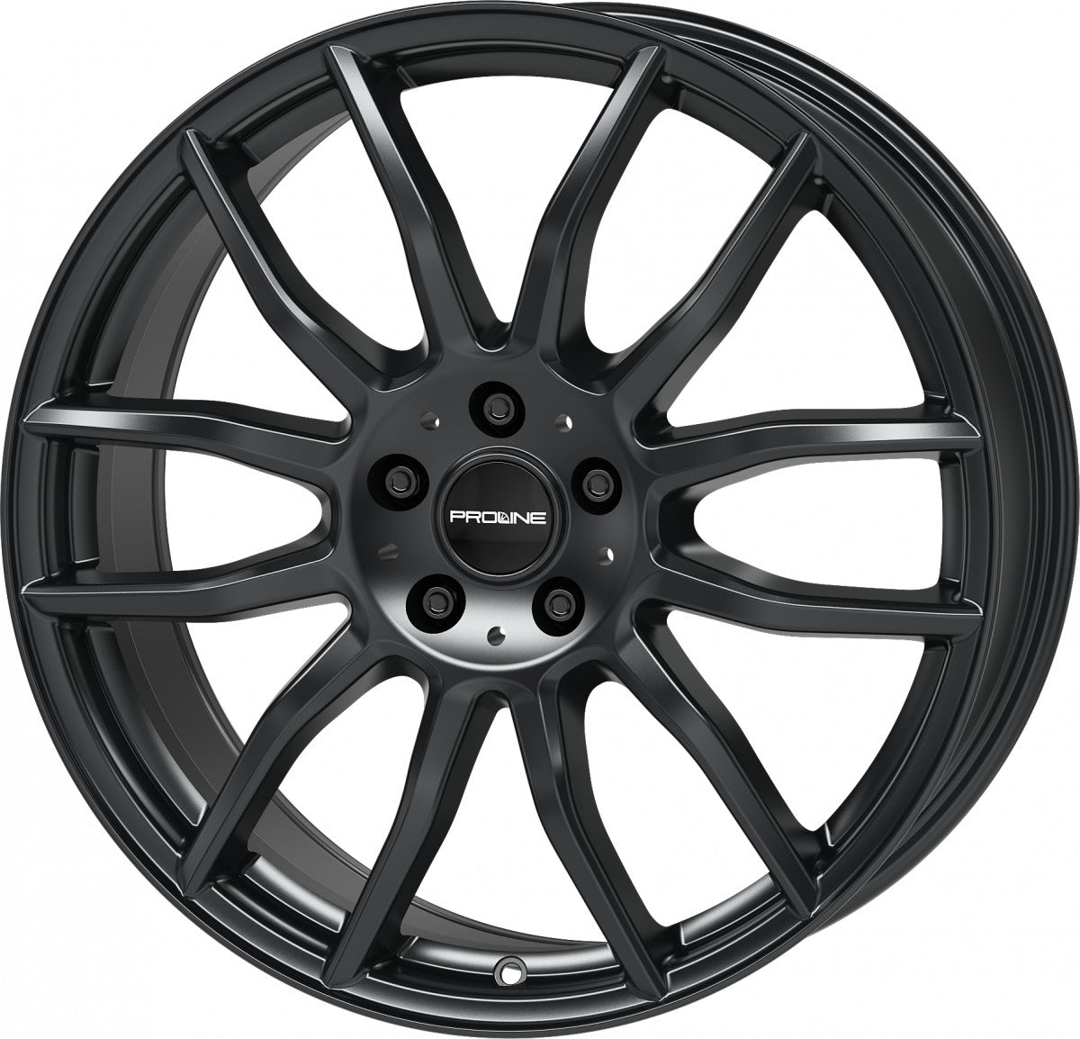 Proline AX100 black matt Alufelge 8x19 Zoll ET35 LK 5x114.3 ML74.1 – Bild 7