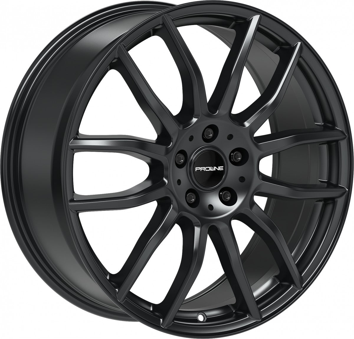 Proline AX100 black matt Alufelge 8x19 Zoll ET48 LK 5x114.3 ML74.1 – Bild 3